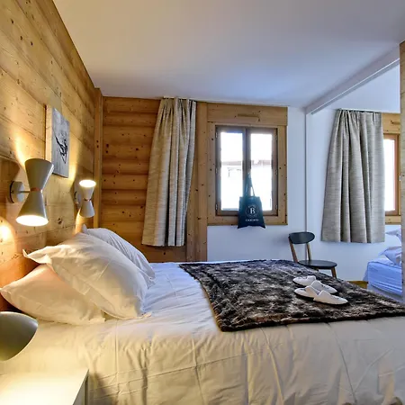 Апартаменты Luxueux 2 Au Coeur De 1850, Balcon, Parking Et Services Inclus - Fr-1-613a-7 Куршевель